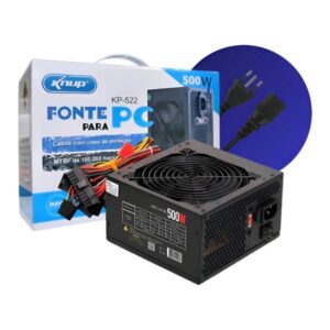 Fonte Atx 500w Knup