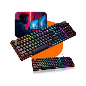 Teclado Gamer Semi Mecânico